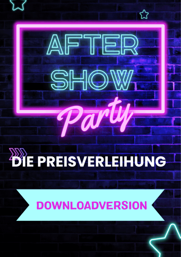 Cover der Downloadversion von Aftershowparty - Die Preisverleihung